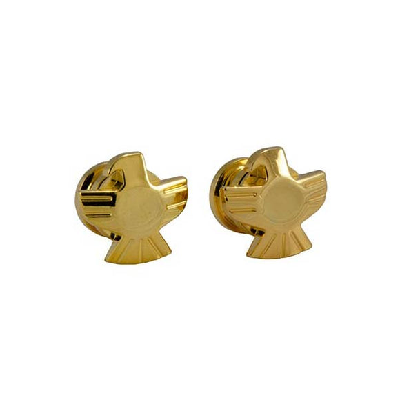 Genuine Grover Artist Strap Buttons (2) Eagle, Gold GP620G
