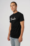 Fender Spaghetti Logo T-Shirt, Black, S-3XL | SportHiTech