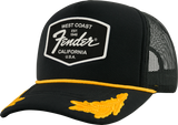Fender Scrambled Eggs Hat, Black, One Size Fits Most 919-0149-001 | SportHiTech