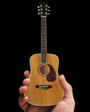 Axe Heaven Natural Finish Acoustic 1/4 scale Miniature Collectible Guitar