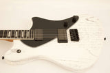 Balaguer Espada Select Guitar, Rustic White, Ebony Fretboard ESPSLT-RWHT