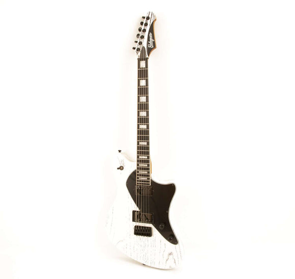 Balaguer Espada Select Guitar, Rustic White, Ebony Fretboard ESPSLT-RWHT