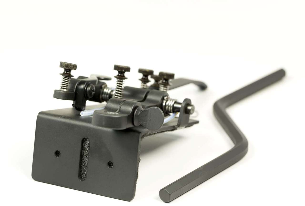 Hipshot B Bender with Drop D Lever and G Palm Lever - Black