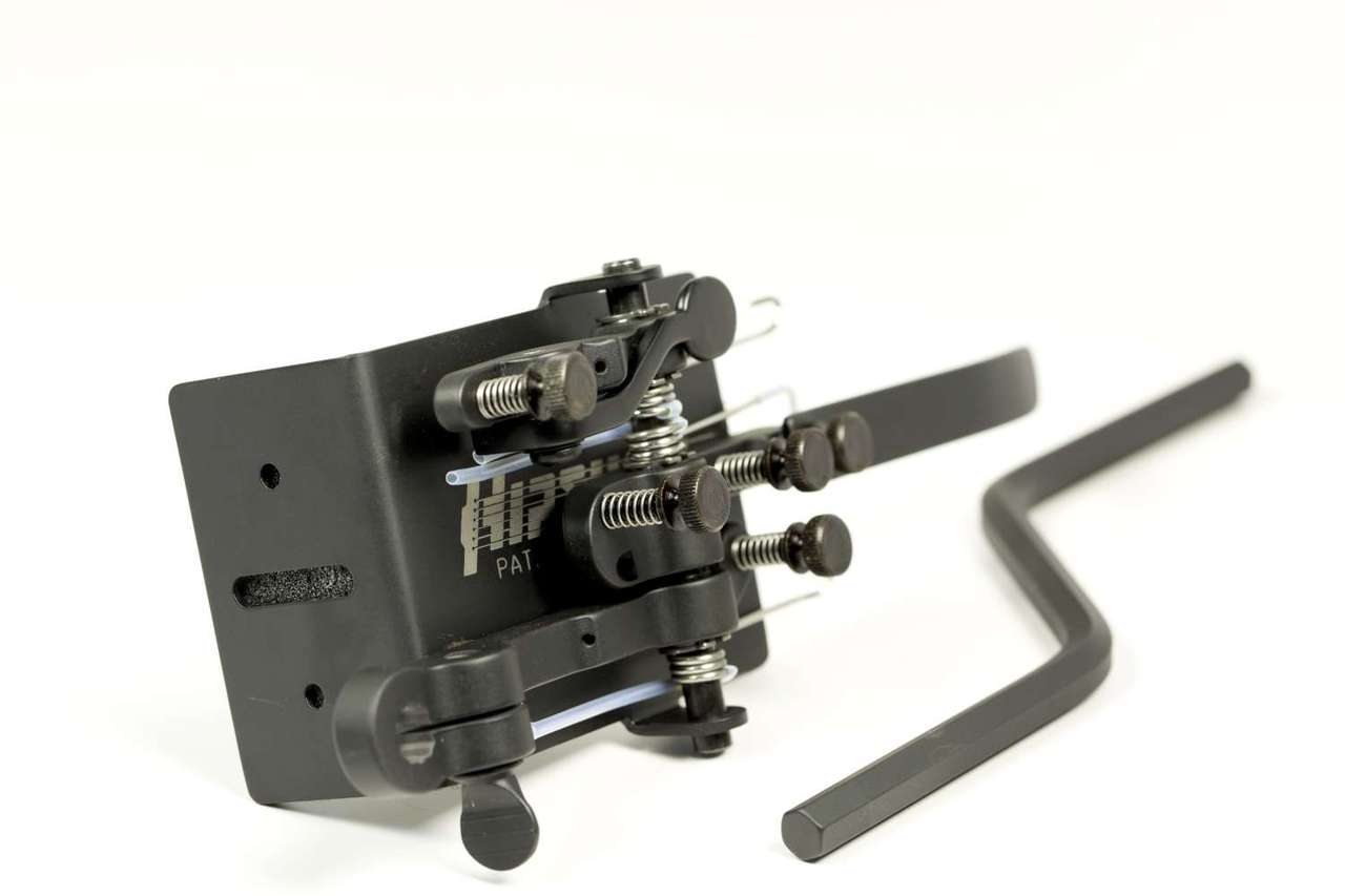 Hipshot B Bender with Drop D Lever and G Palm Lever - Black