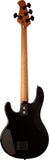 Music Man USA Stingray DarkRay Bass Obsidian Black, Roasted Maple/Ebony