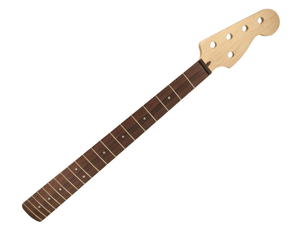 Genuine WD Music Fender® Licensed P or J 5 String Bass Neck Rosewood FB5R