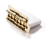 Fender Vintage 6 Point Style Strat Bridge Assembly, Gold 005-3275-000 | SportHiTech