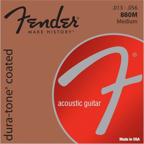 Fender 880M 80/20 Dura-tone Coated Strings 13-56 | SportHiTech