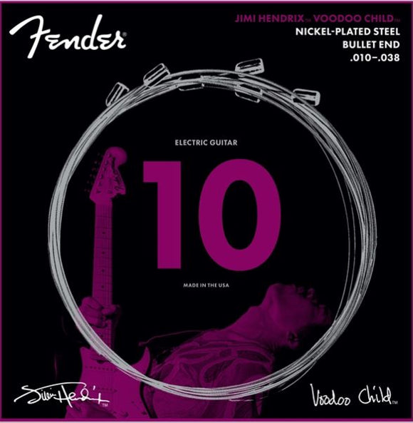 Fender Hendrix Voodoo Child Bullet Strings NPS 10-38 073-3250-609 | SportHiTech