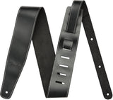 Fender Broken-In Leather Strap Black 2.5" | SportHiTech