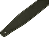 Fender Broken-In Leather Strap Green 2.5" | SportHiTech