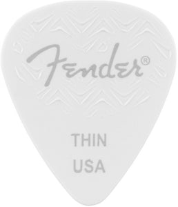 Fender Wavelength 351 Picks Thin 6 Pack Wht | SportHiTech