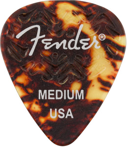 Fender Wavelength 351 Picks Medium 6 Pack Shell | SportHiTech