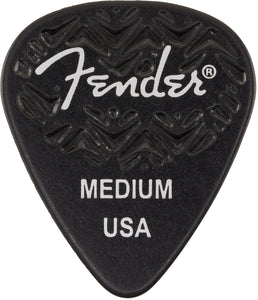 Fender Wavelength 351 Picks Medium 6 Pack Blk | SportHiTech