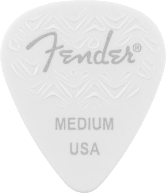 Fender Wavelength 351 Picks Medium 6 Pack Wht | SportHiTech