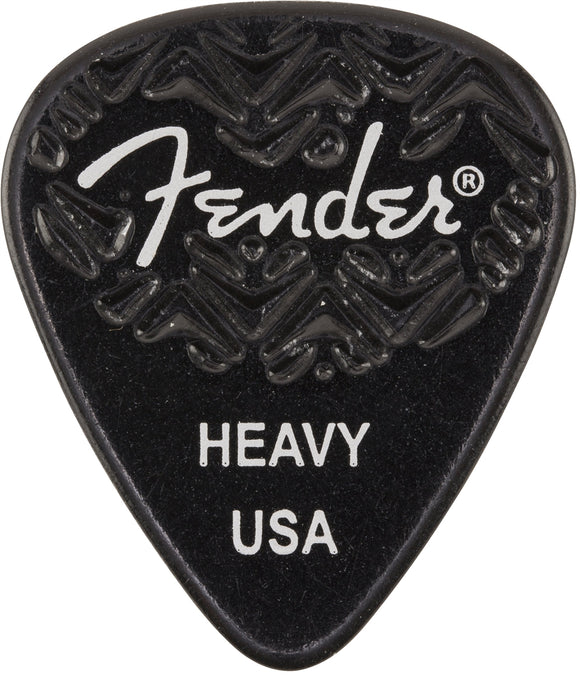 Fender Wavelength 351 Picks Heavy 6 Pack Blk | SportHiTech