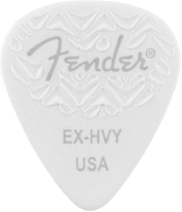 Fender Wavelength 351 Picks X Heavy 6 Pack Wht | SportHiTech