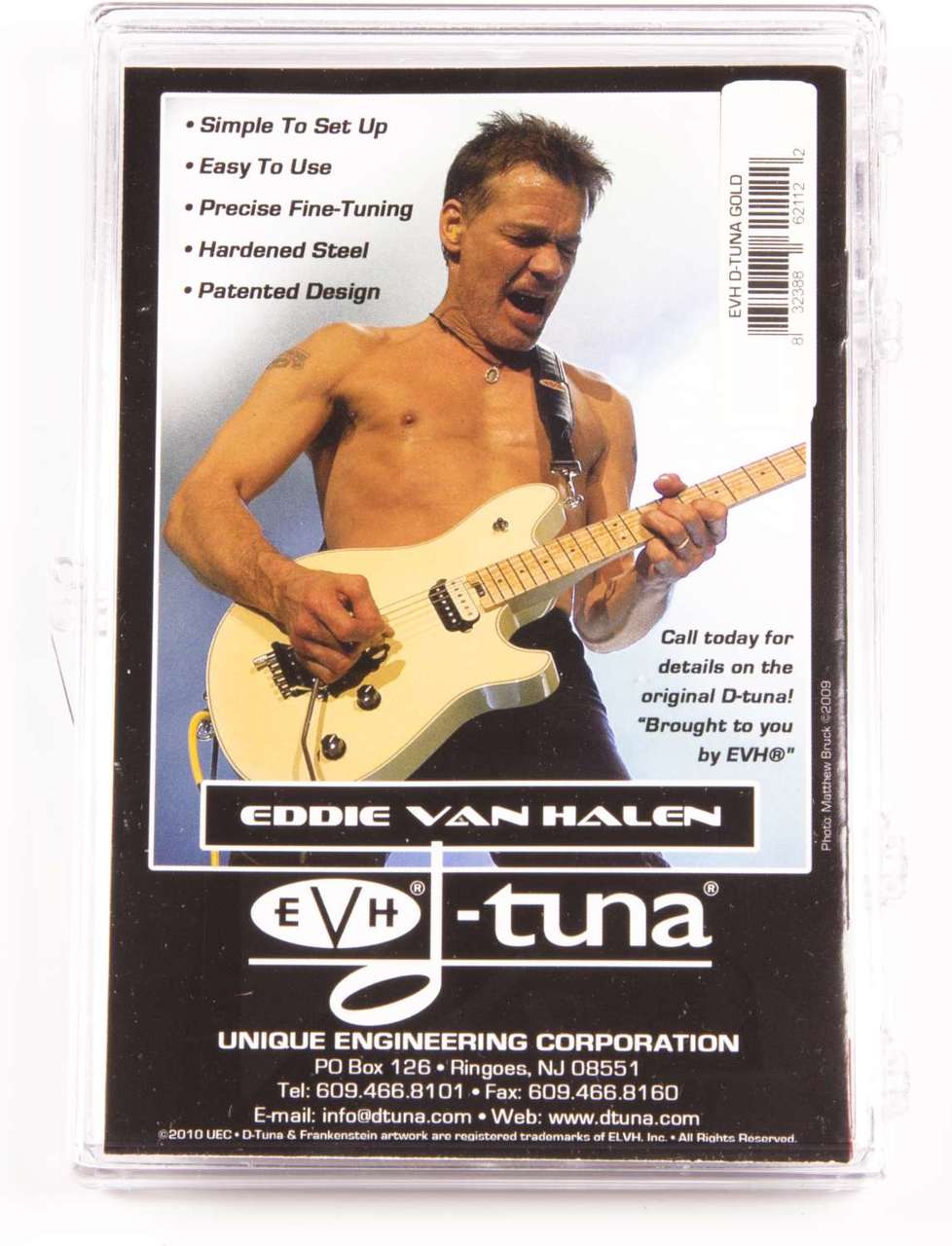 EVH D-Tuna for Floyd Rose - Gold 555-0121-469 | SportHiTech