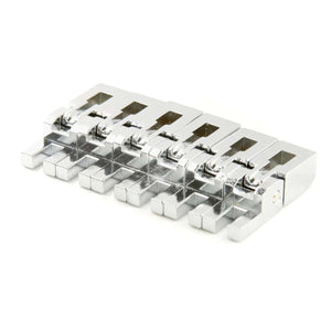 Genuine Floyd Rose Original Bridge Saddles Set (6) Chrome