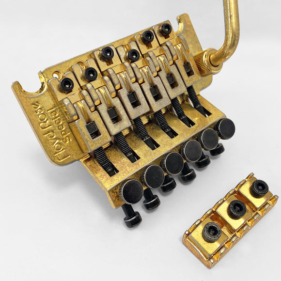 Genuine Floyd Rose Relic Special Series Tremolo, Gold FRTS3000R