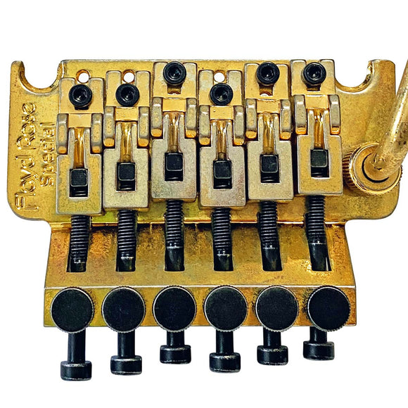 スベり知らずの飯島 Hard Relic TL type/trèmolo Floyd Rose Relic Special Series Tremolo, Gold FRTS3000R