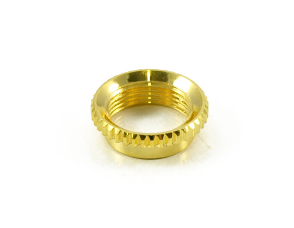 Genuine Vintage Nut For Toggle Switch Gold