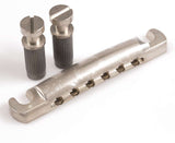 Gotoh MIJ Factory Aged Relic Lightweight Aluminum Stop Tailpiece GE101A Nickel | SportHiTech