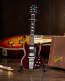 Axe Heaven Gibson 1964 SG Standard Cherry 1/4 scale Miniature Collectible Guitar GG-220