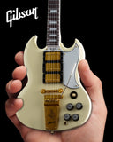 Axe Heaven Gibson 1964 SG Custom White 1/4 scale Miniature Collectible Guitar GG-222