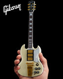 Axe Heaven Gibson 1964 SG Custom White 1/4 scale Miniature Collectible Guitar GG-222