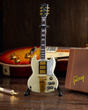 Axe Heaven Gibson 1964 SG Custom White 1/4 scale Miniature Collectible Guitar GG-222