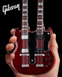Axe Heaven Gibson SG EDS-1275 Doubleneck Cherry 1/4 scale Miniature Collectible Guitar GG-223