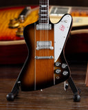 Axe Heaven Gibson Firebird V Sunburst 1/4 scale Miniature Collectible Guitar GG-425