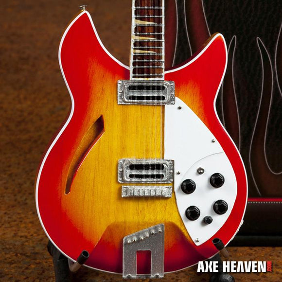 Axe Heaven George Harrison 12-string 1/4 scale Miniature Guitar - GH-337