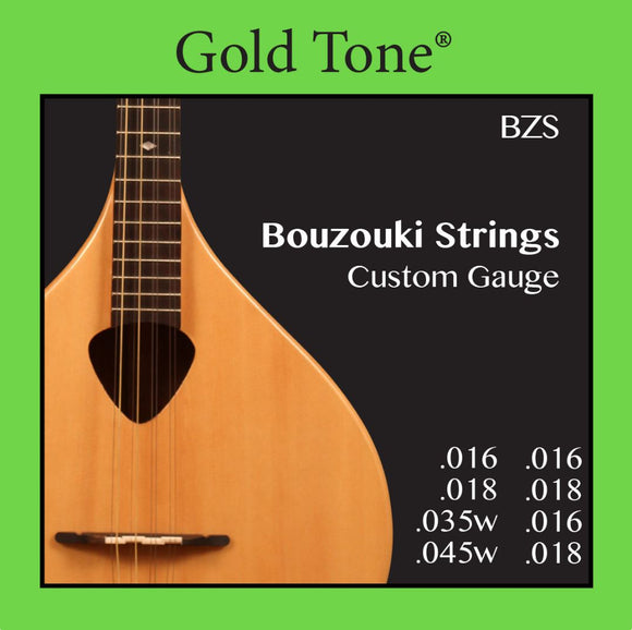 Gold Tone BZS Bouzouki Custom Gauge Strings