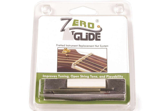 Genuine Zero Glide ZB-9 Blank nut replacement system for Banjos/Mandolins