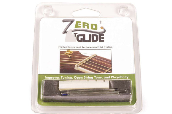 Genuine Zero Glide ZS-15L Slotted nut replacement system for Lefty Guitars