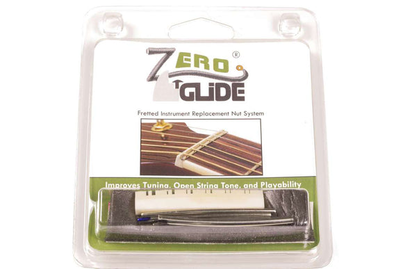 Genuine Zero Glide ZS-20 Slotted nut replacement system for 12 string Guitars