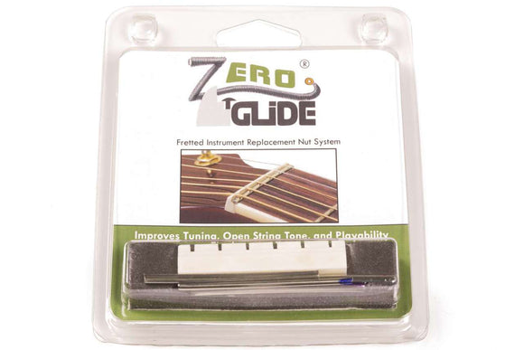 Genuine Zero Glide ZS-13 Slotted nut replacement system for Classical Guitars