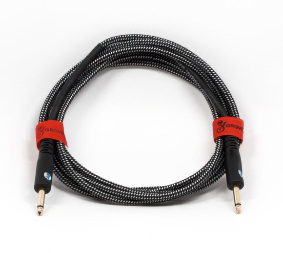 Genuine Grover GP210 Noiseless Instrument Cable 10ft - Lifetime Warranty