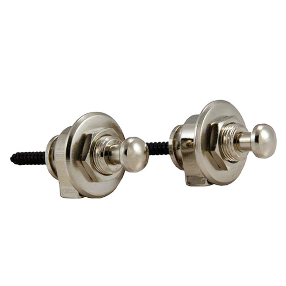 Genuine Grover Strap Locks, Nickel GP800N