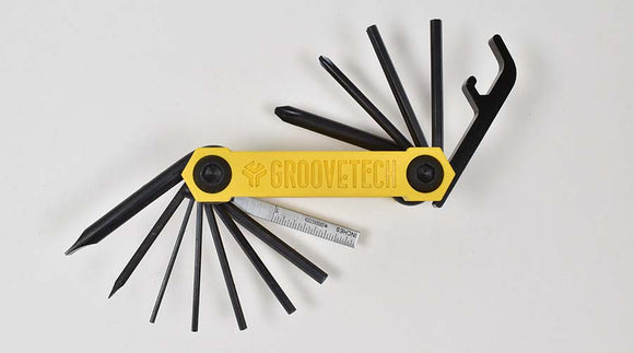 Genuine GrooveTech Tools Guitar and Bass Mini-Multitool GTMM2