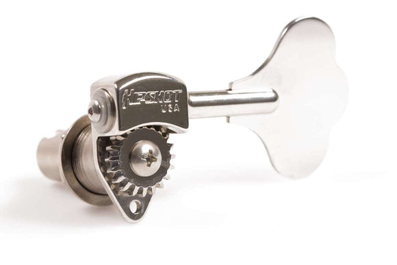 Hipshot Ultralite USA Tuner HB6C 1/2 Nickel - Bass Side. | SportHiTech