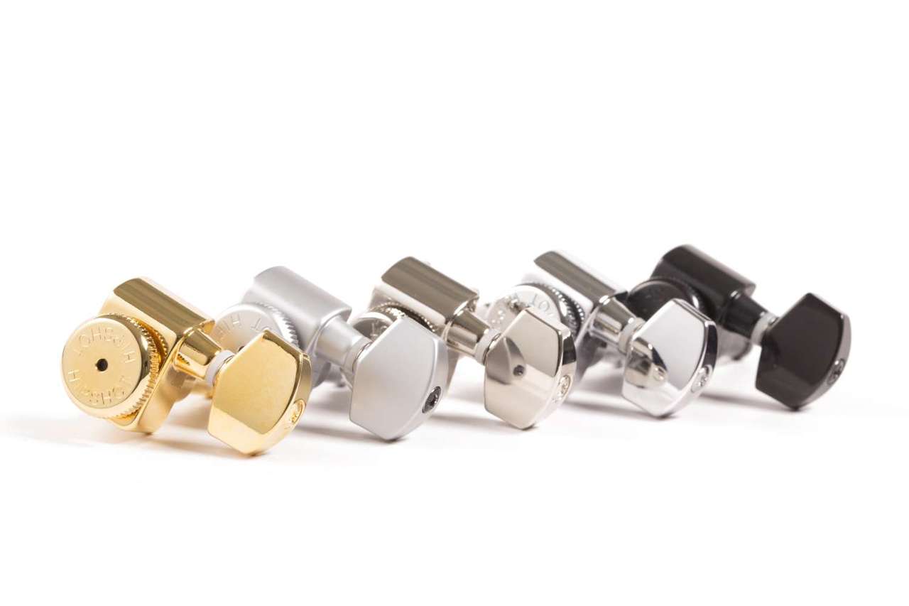 Hipshot Fender Drop-in Directrofit locking 2-pin tuners Satin