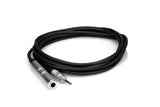 Hosa Pro Headphone Adaptor Cable, Neutrik REAN 1/4 in TRS to 3.5 mm TRS, 10 ft