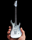 Axe Heaven Joe Satriani Chrome Boy 1/4 scale Miniature Collectible Guitar JS-604