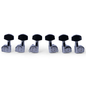 Kluson 3 Per Side Contemporary Diecast Series Tuning Machines Chrome | SportHiTech