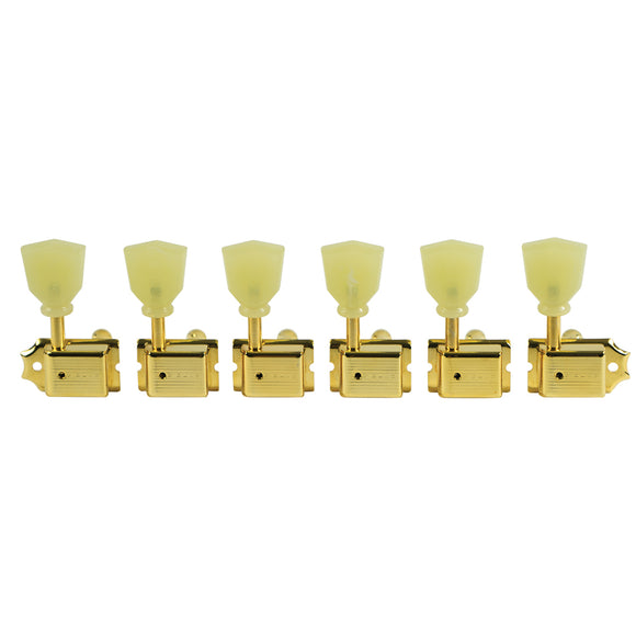 Kluson 6 In Line Deluxe Series Tuning Machines For Gibson Explorer Gold | SportHiTech
