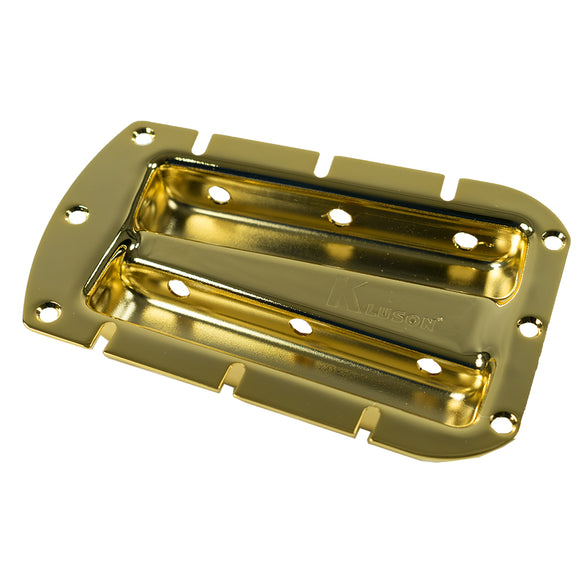 Kluson 3 On A Plate Deluxe Series Tuning Machine Tray For Fender Champion Gold | SportHiTech