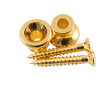 Kluson replacement Gibson strap button set (set of 2), Gold